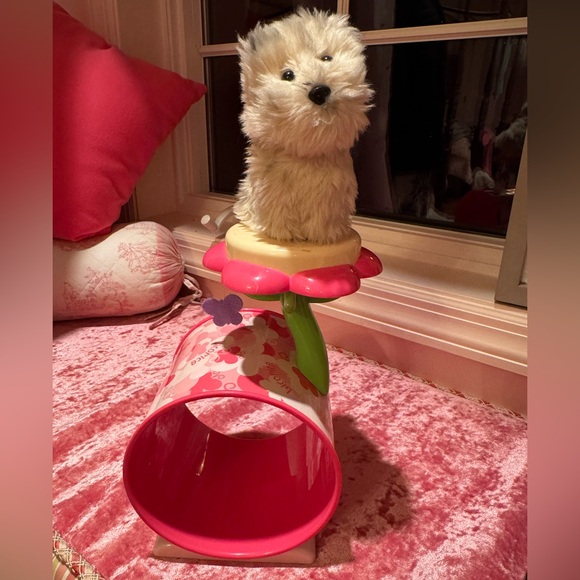 Coconut American Girl Doll Dog pet Spot retired stuffed toy animal 16 inch gift - Picture 4 of 7